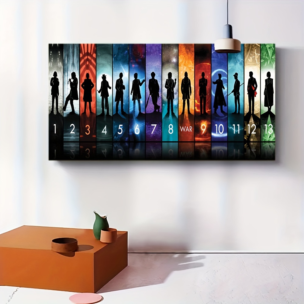 1pc Movie Canvas Print Poster Movie Character Canvas Wall Art
