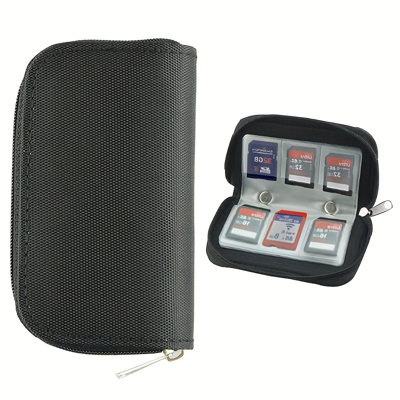 Multi-Grid Waterproof Memory Card Case For SD/ SDHC/ SDXC/ TF