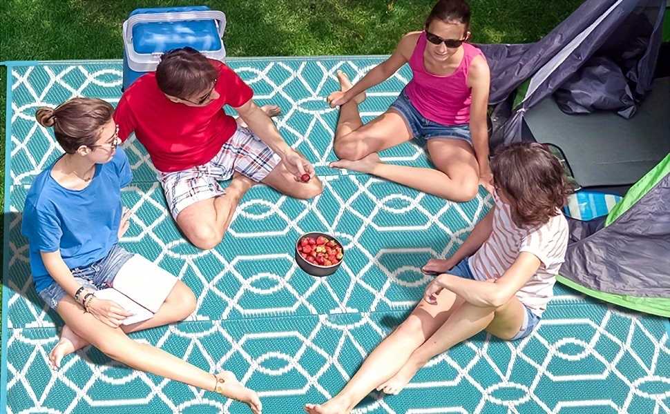Outdoor Rug Carpet For Patio Rv Camping Luxury Non slip - Temu