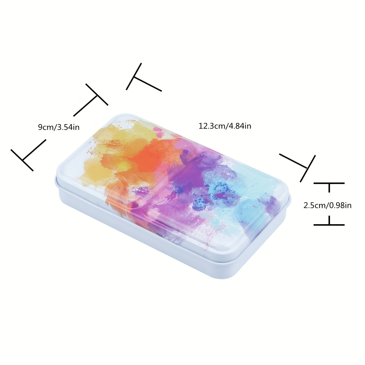 Water Color Case with 12 Colors