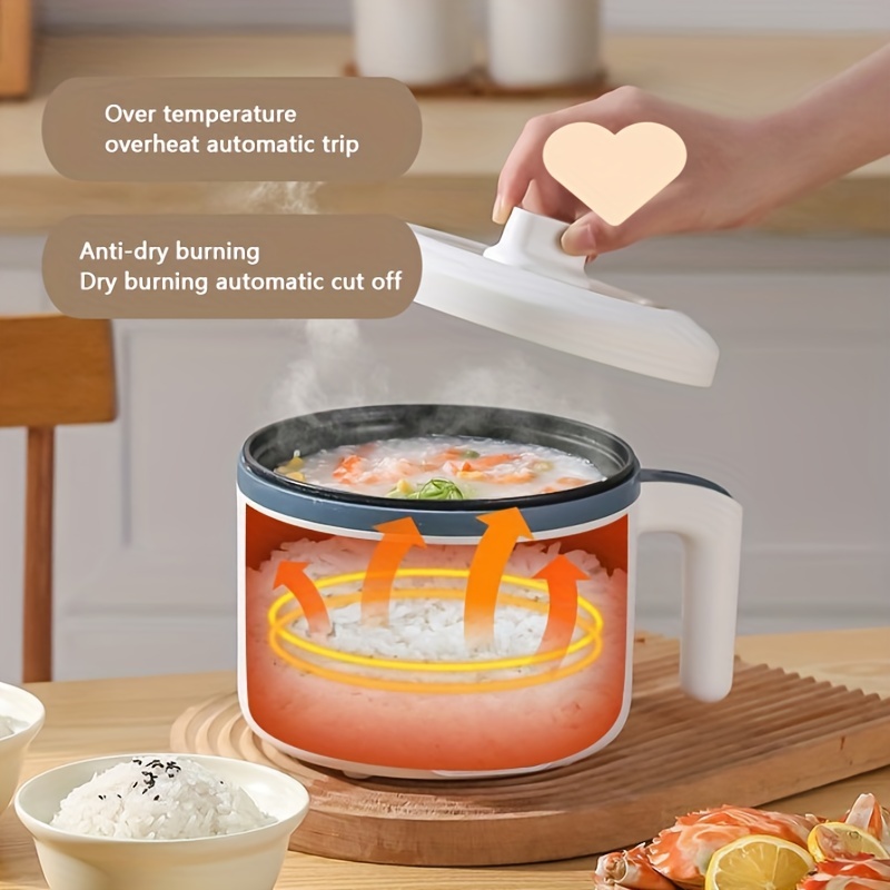 110V Mini Non-Stick Electric Rice Cooker with Steamer Double Layer Smart Rice  Cooker Electric Hot Pot