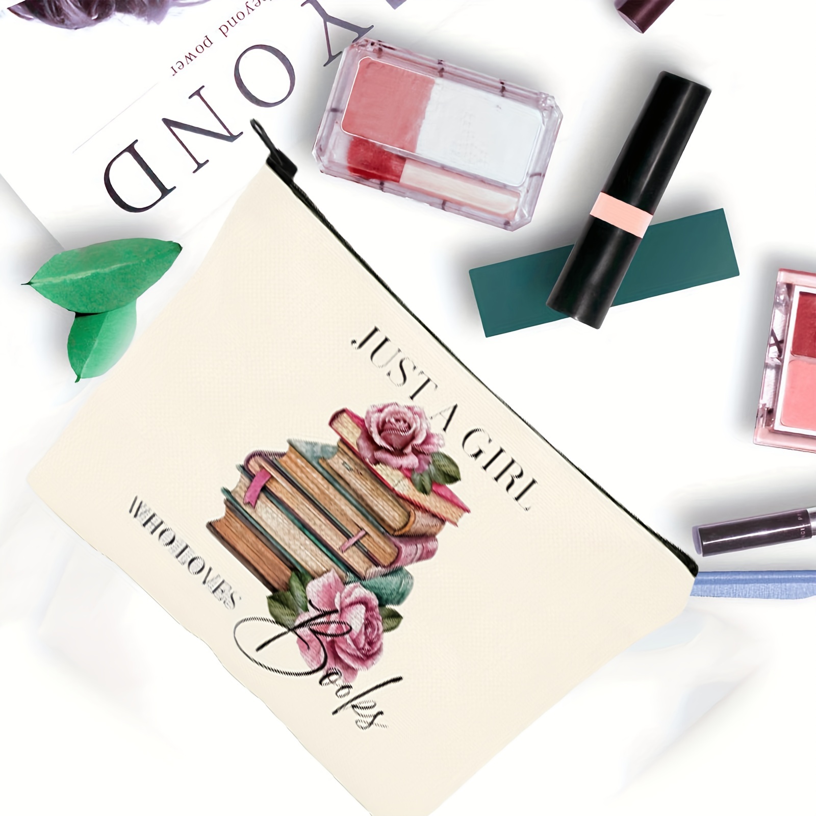 Book Lovers Gifts Makeup Bag Bookish Gifts For Book Lovers - Temu Belgium