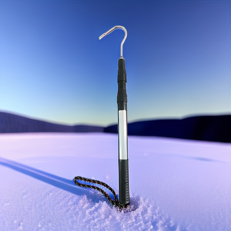 5PCS/Lot 2021 2# 4# 6# Hook Artificial Chain type Ice Fishing hook Winter  Bait Lead Hard Hook AD-Sharp