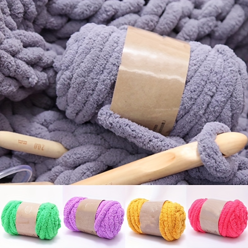 1roll/50g Coral Fleece Yarn Ball, Ideal For Knitting Scarf