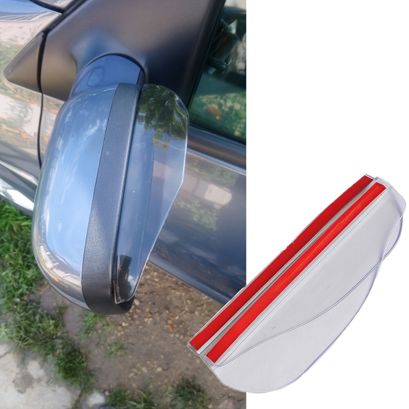2pcs Universal Car Rearview Mirror Rain Eyebrow Carbon Fiber - SPEED AND  SOUND