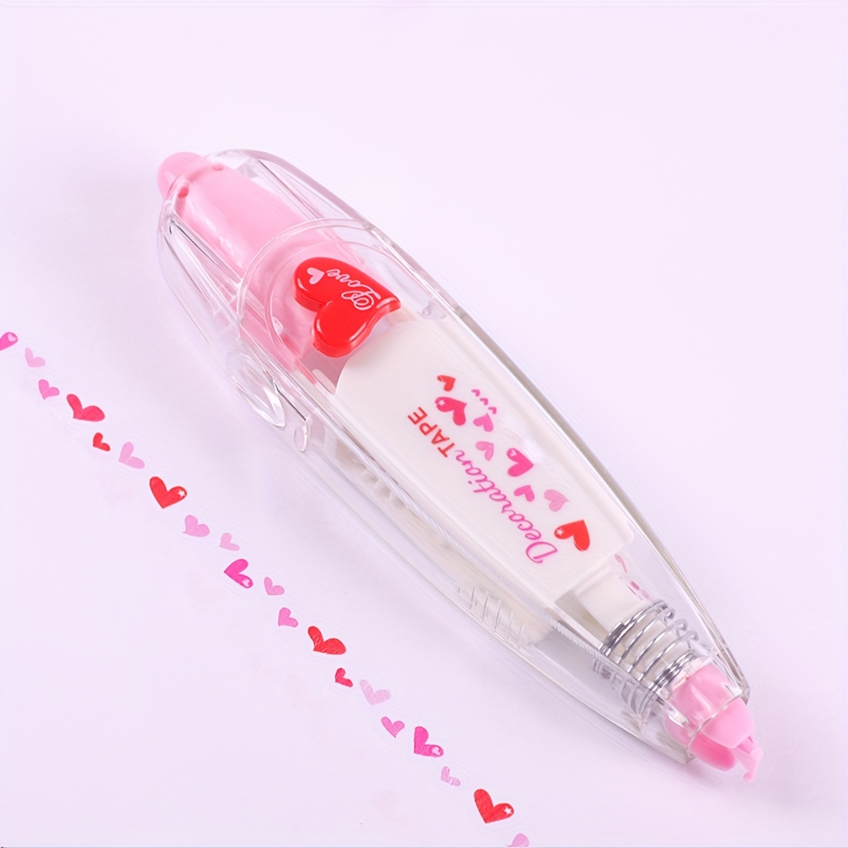 Wholesale Love Heart Correction Tape Material Escolar Kawaii Stationery  Office School Supplies Papelaria Correction Supplie From 10,05 €