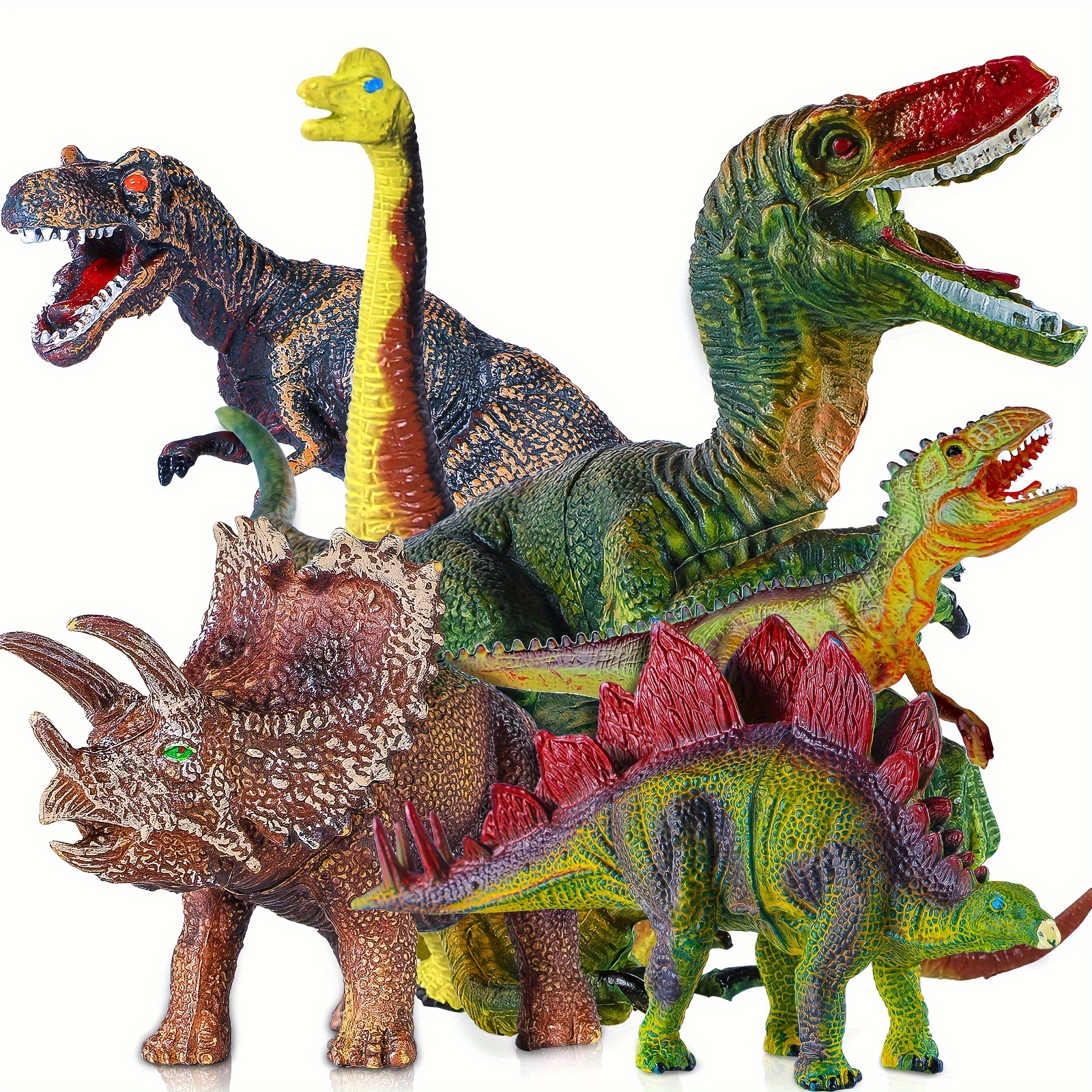 Juguetes de dinosaurios suaves súper grandes, modelo de