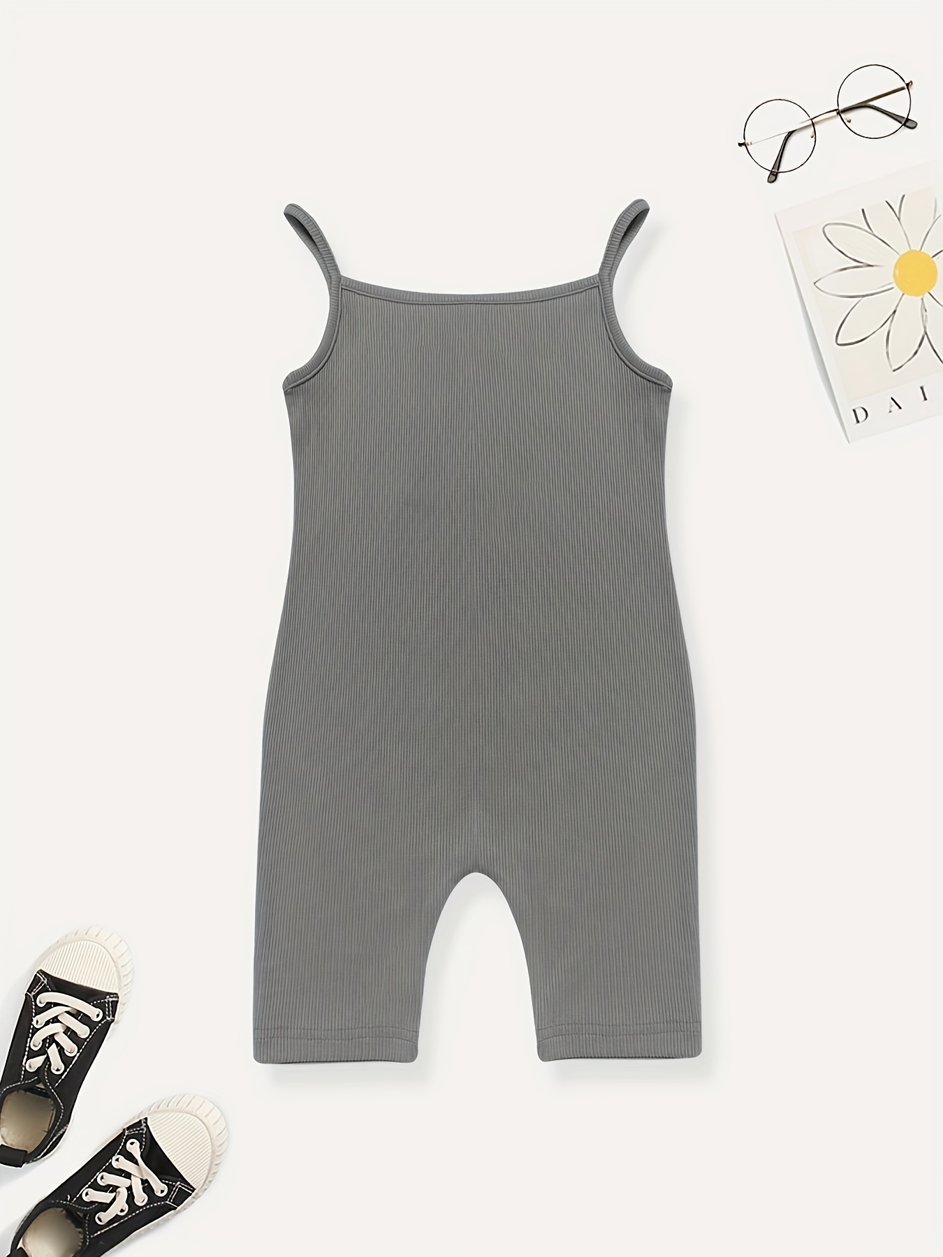 Girls Rabbit Print Jumpsuit Girl Clothing