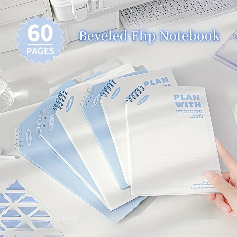 Square Notebook Waterproof School Supplies Minimalist Diary - Temu