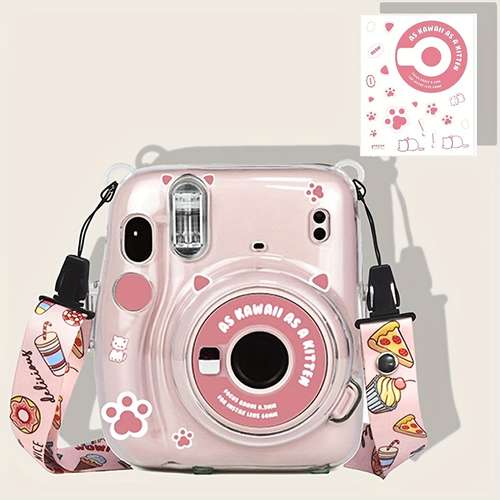  Fujifilm Instax Mini 12 Instant Camera with Case, Decoration  Stickers, Frames, Photo Album and More Accessory kit (Mint Green)… :  Electronics