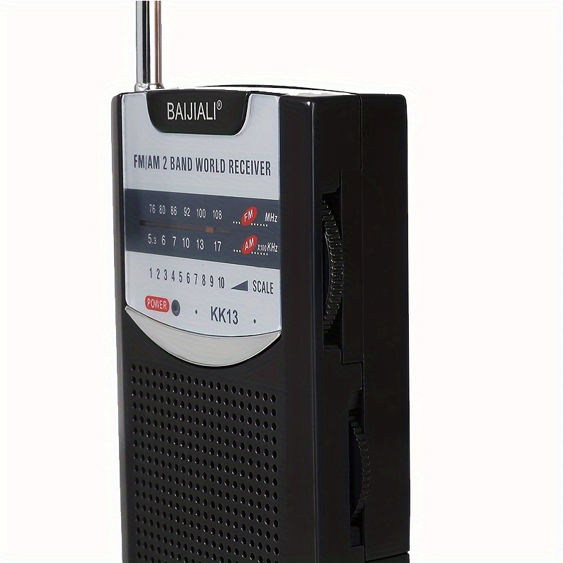 Radio Portátil Am Fm Radio Transistor Altavoz Conector - Temu