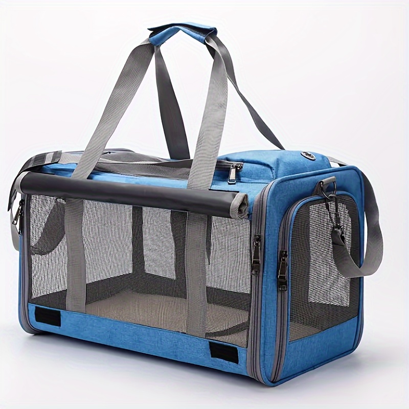 Airline Approved Expandable Pet Carrier With Wheels Two Side - Temu