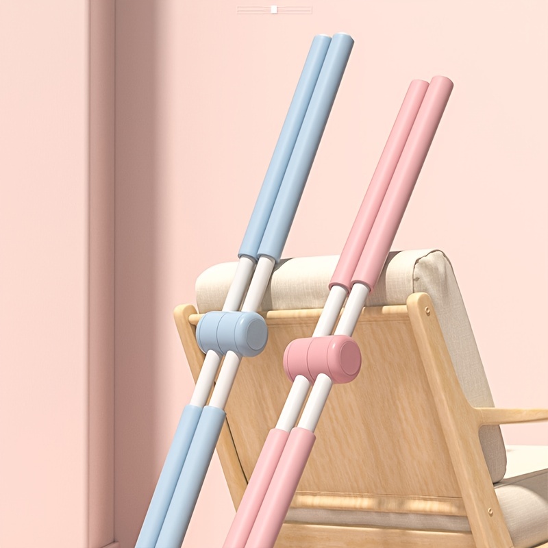  Yoga Sticks Stretching Tool，Back Yoga Sticks for Posture  Corrector - Stretch Bar Yoga Posture Stick，Yoga Back Stick Posture Pole  (Pink) : Health & Household
