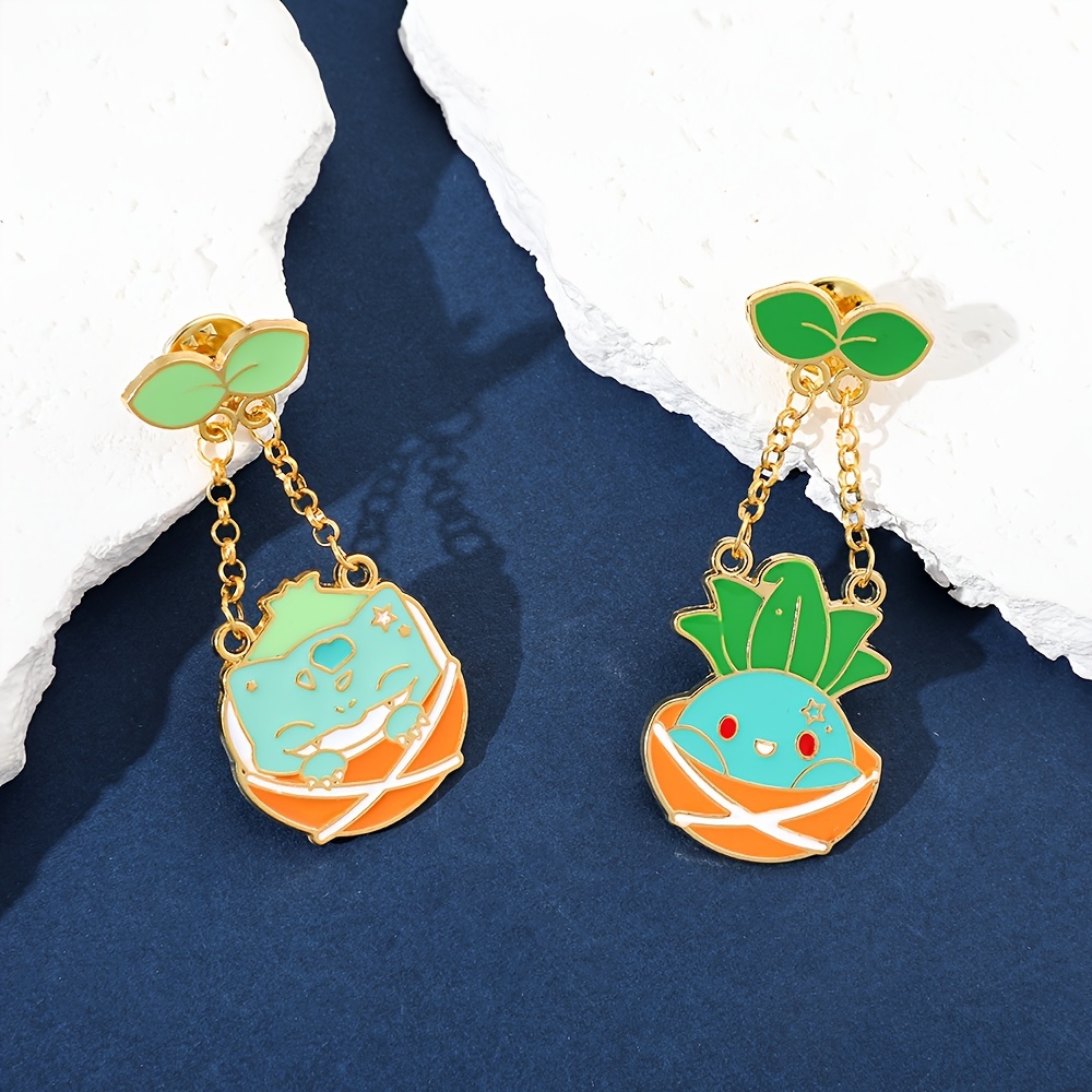 Bulbasaur earrings hot sale