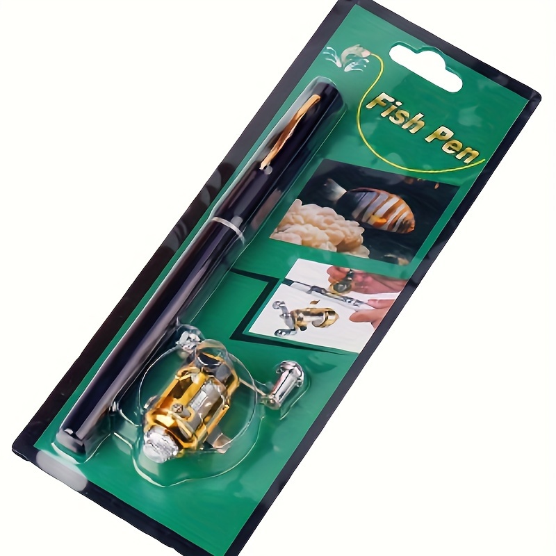 Portable Telescopic Mini Fishing Pole Pocket Pen Shaped - Temu