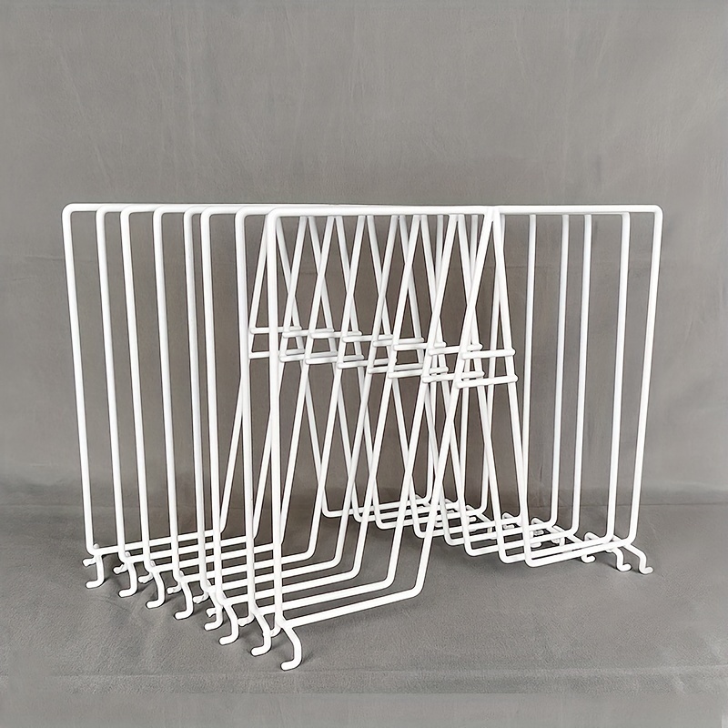 Divider Rack Bathroom Iron Wire Net Storage Rack Household - Temu