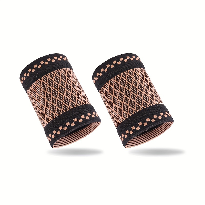 Comfortable Breathable Copper Fiber Wrist Compression Sleeves Perfect For  Arthritis Tendonitis Sprains More, Shop On Temu And start Saving