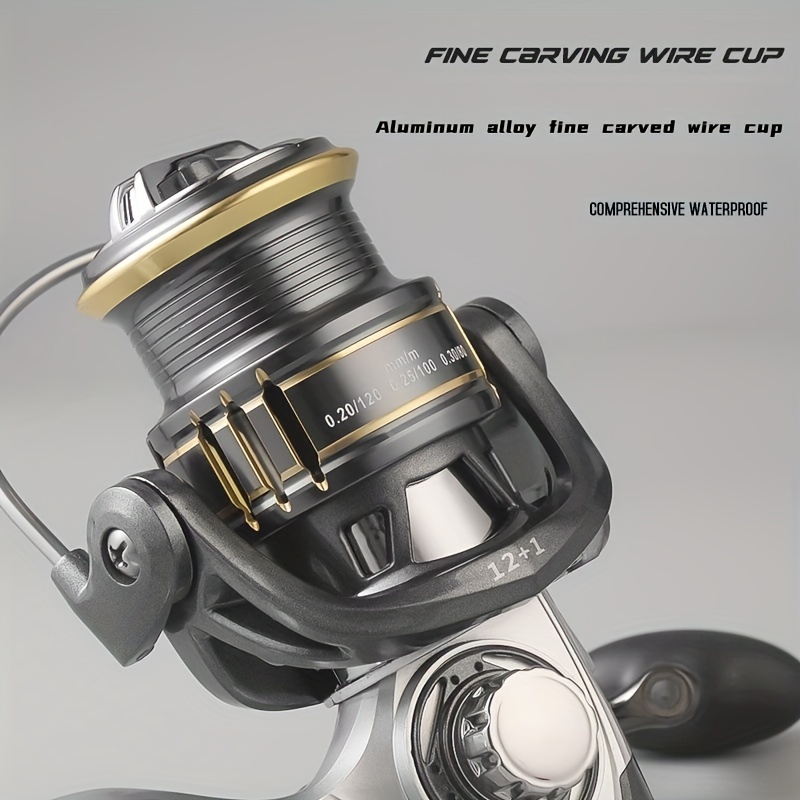 13 Axis Full Metal Wire Cup Fishing Reel Spinning Wheel Fishing