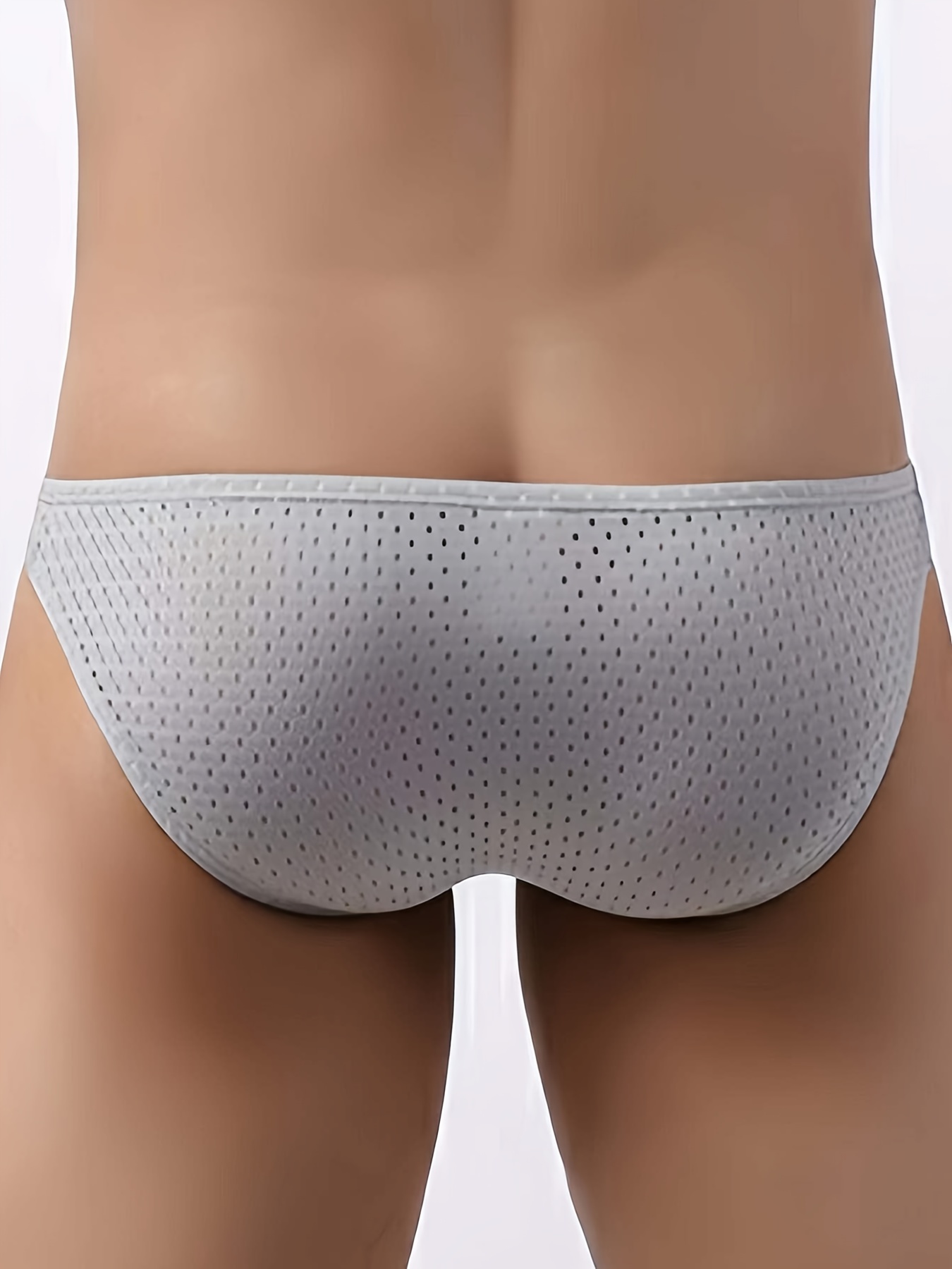 Seamless Underwear Men's One-Piece Briefs U Convex Sexy Thin