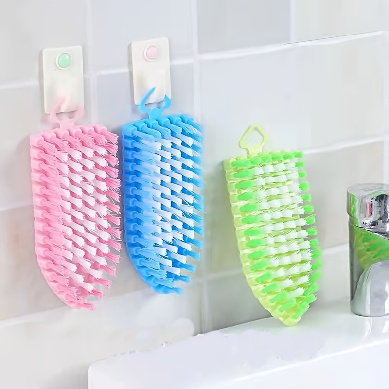 Flexible Plastic Cleaning Brush For Home, Kitchen And Bathroom