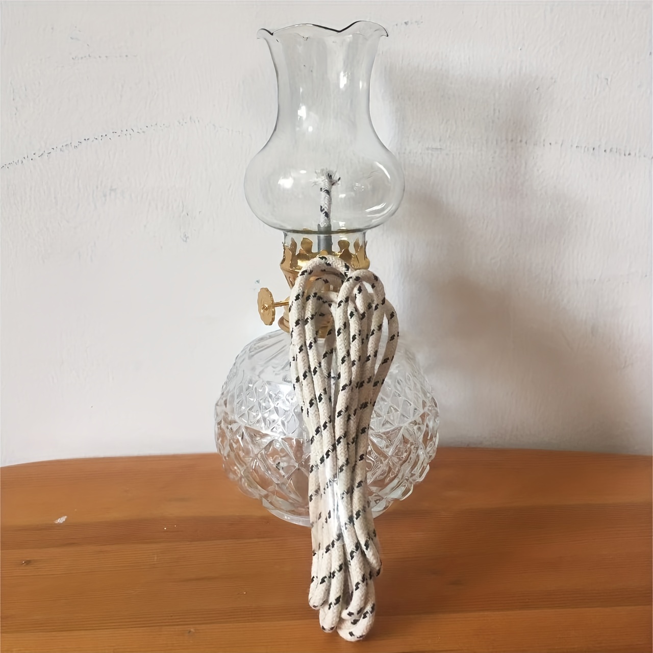 Kerosene Lamp Wick Pure Knitted Oil Lamp - Temu