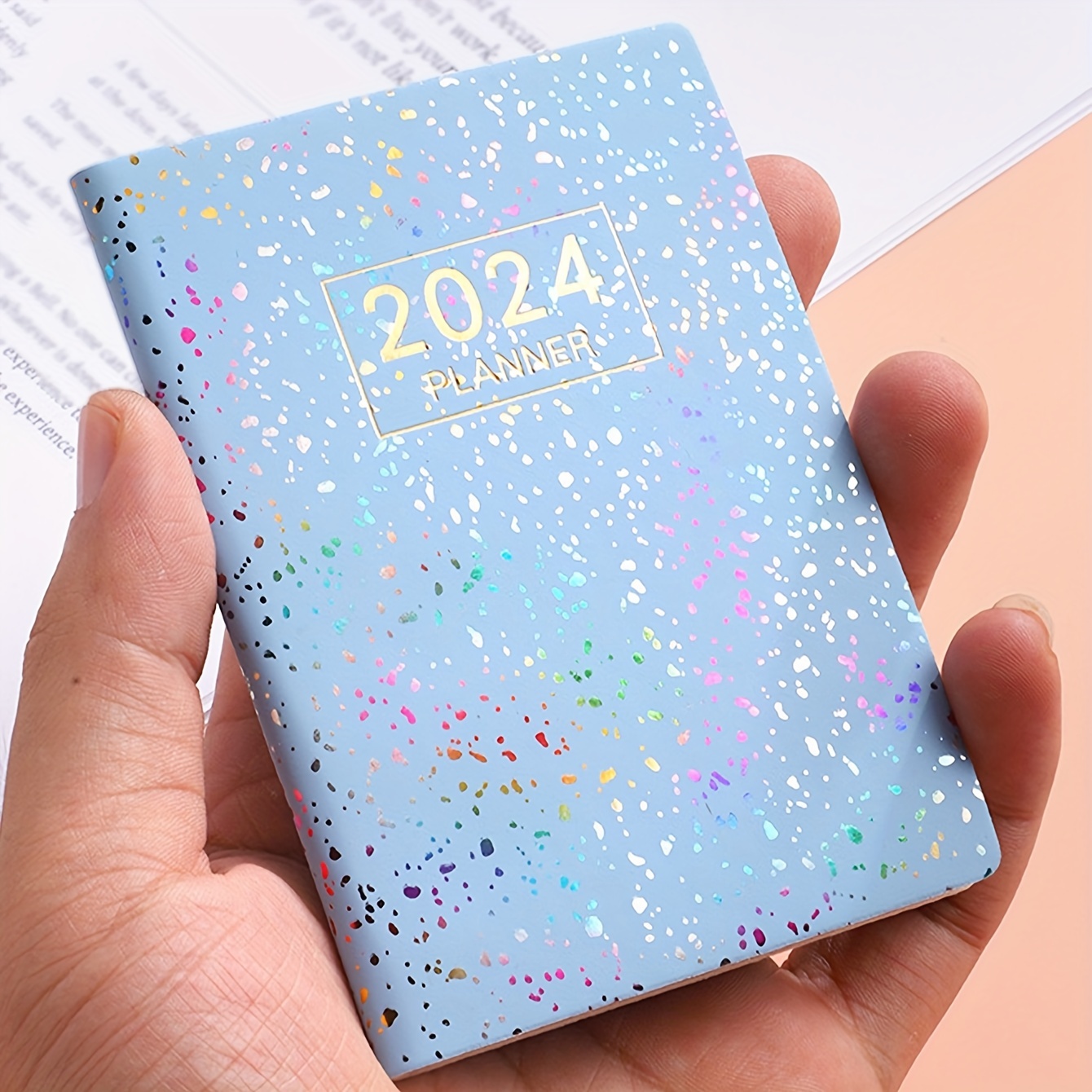 Pocket 2024 Agenda Book Mini A6 with Calendar Notebooks To Do List English  Notepad School Office - AliExpress