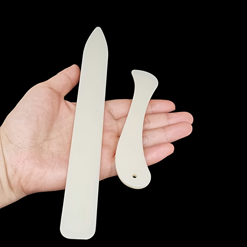 Natural Bone Folder Tool For Scoring Folding Creasing Burinishing