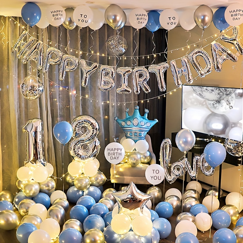 Giant Happy Birthday Balloon, Birthday Decorations, Birthday Party