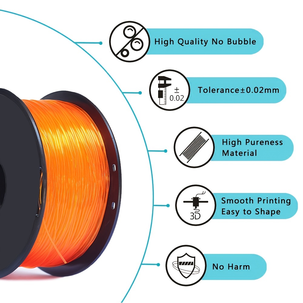 Filaments flexibles TPU pour imprimante 3D