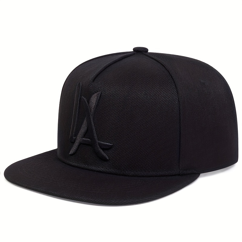 Buy LA Vintage Baseball Cap Black Hip Hop Hat Sunscreen Dad Hats