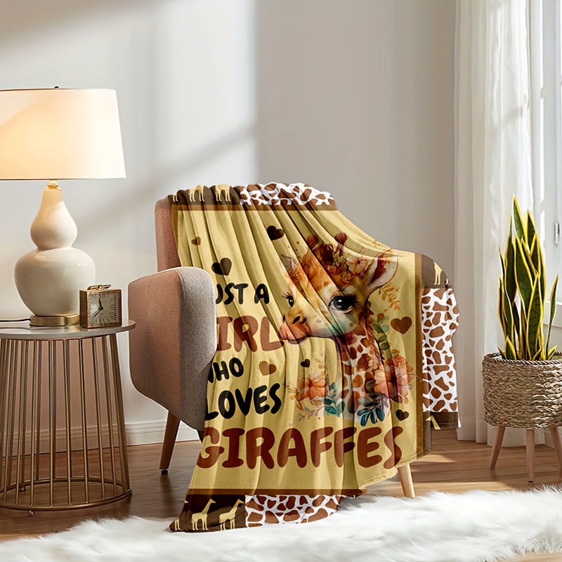 Giraffe comfort clearance blanket