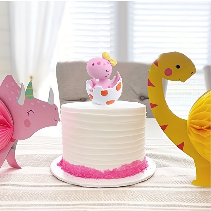 Girl dinosaurs - Decorated Cake by Shereen - CakesDecor