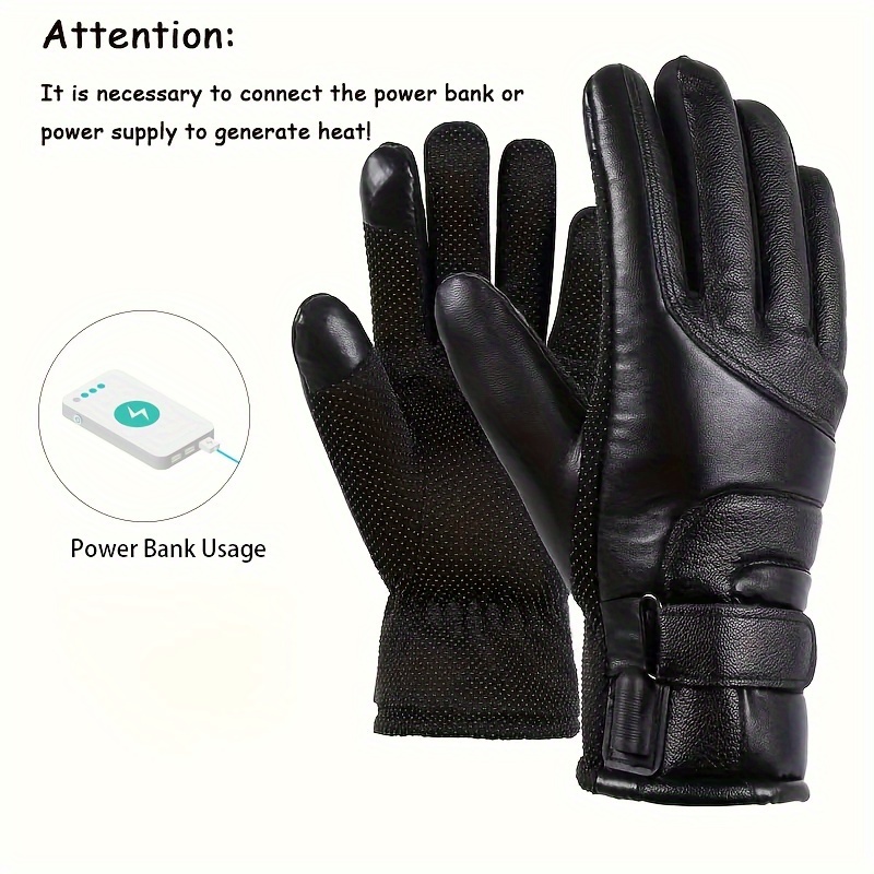 Gants chauffants USB pour femmes, gants chauffants électriques avec  réglages de chaleur à 3 niveaux, chauffe-mains froids d'hiver Gants  thermiques, écran de téléphone tactile (3-d)