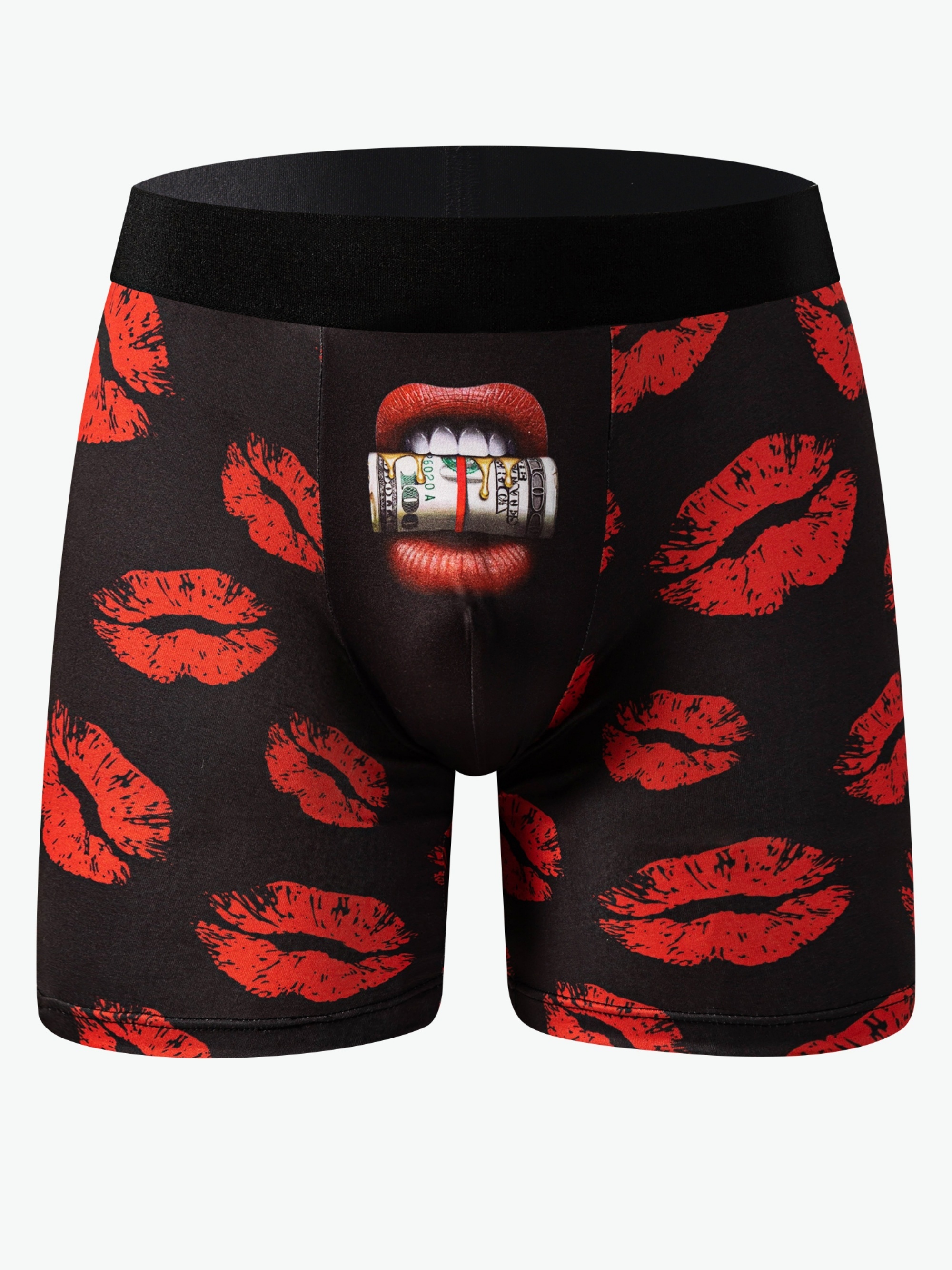 Sexy Lips Print Money Print Men s Underwear Comfortable Temu