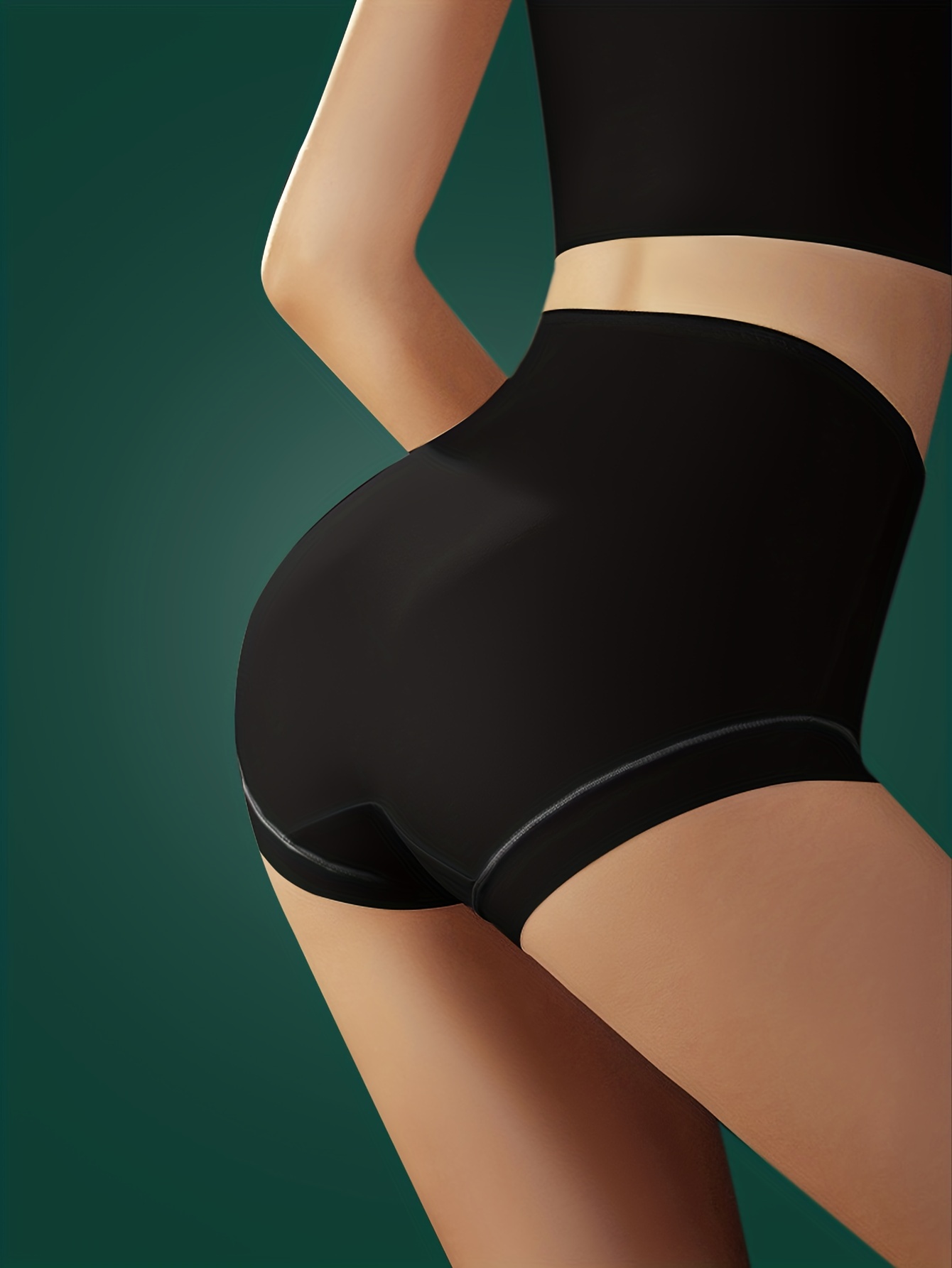 Seamless Stretch Briefs Comfy Breathable Intimates Panties - Temu