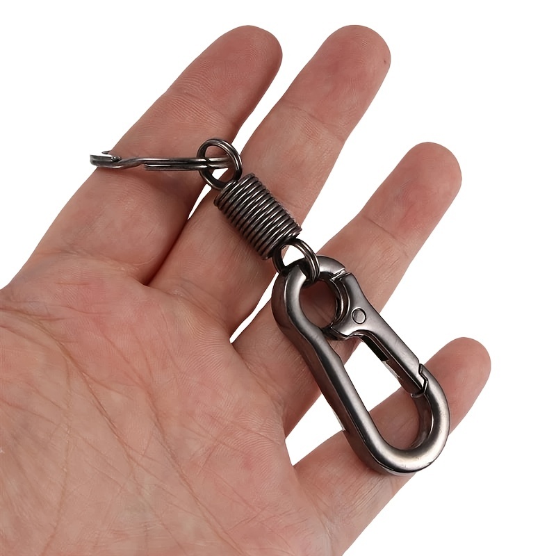 3pcs Keychain Key Ring Carabiner Clip Bag Keyring Chain Fob Holder  Organizer Car