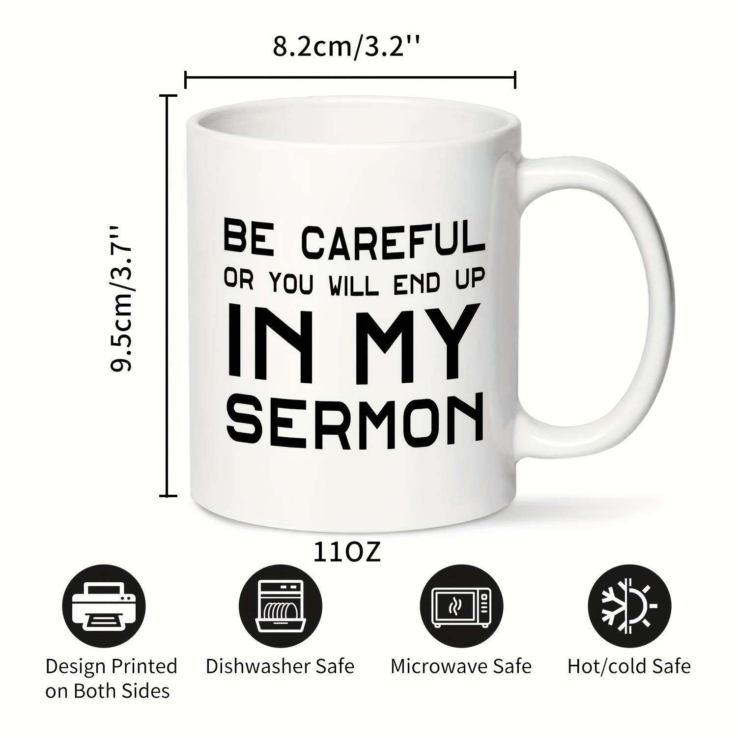 Be STRONG” Color Morphing Mug, 11oz – Marked Men For Christ