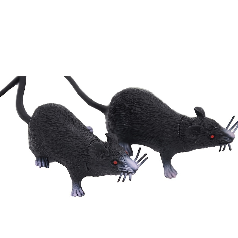 Jouets interactifs pour animaux de compagnie, décorations d'Halloween,  farces amusantes, jouets modèles de souris réalistes