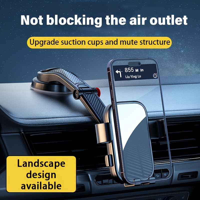 Windshield Car Phone Mount For Collapsible Grip/socket Mount - Temu