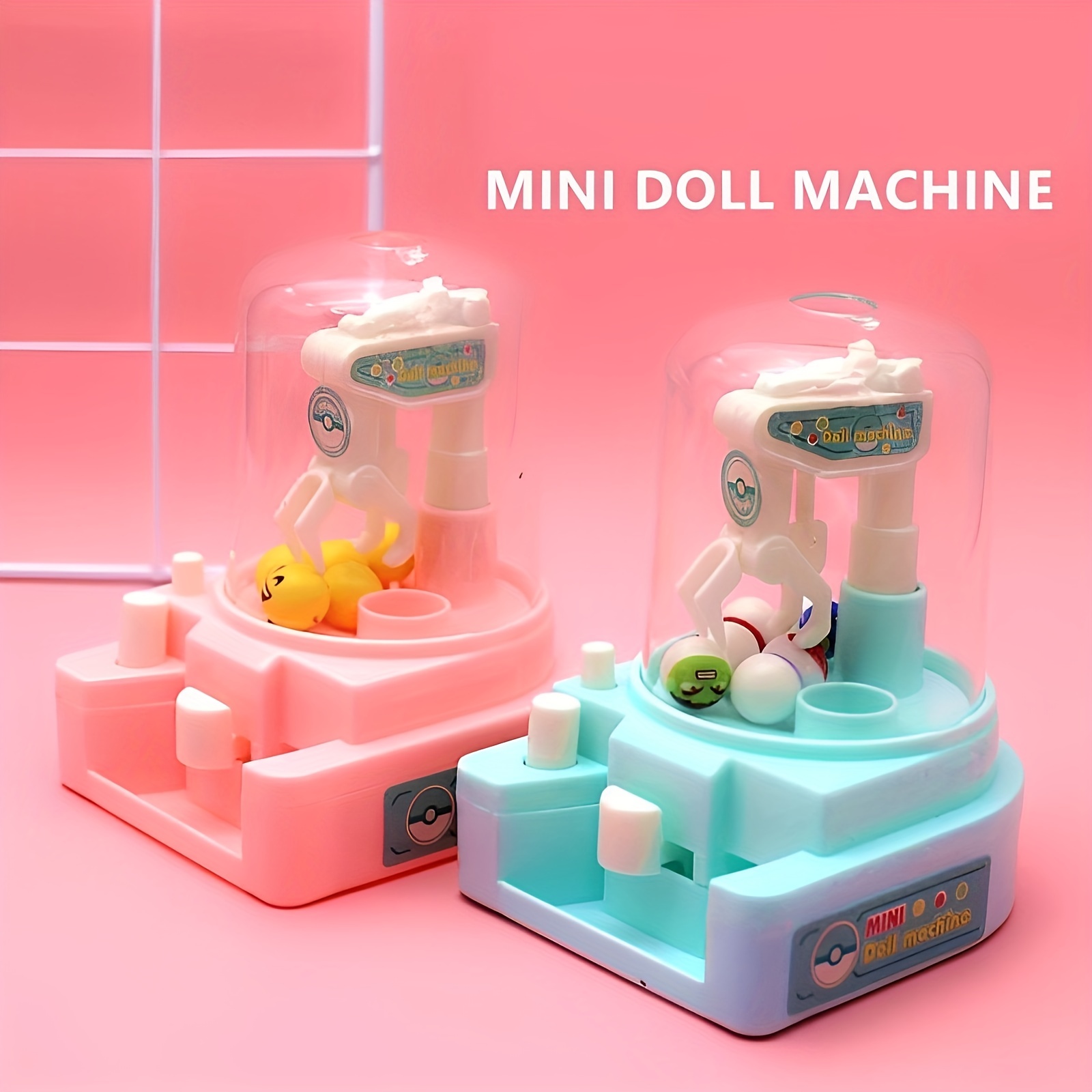 1pc Mini Doll Machine Creative Childrens Toys Exercise Hands On Ability  Limb Coordination Ability - Toys & Games - Temu