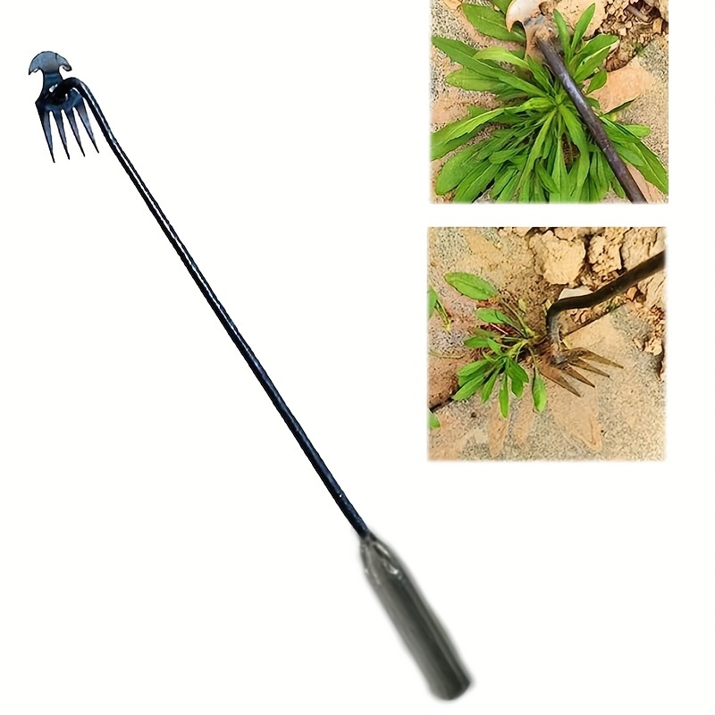 Tiitstoy Weed Puller New Weeding Artifact Uprooting Weeding Tool, Yard  Tools 4-Claw Weeder Tools, Weeding Tools Gardening Long Handle, Grass Root