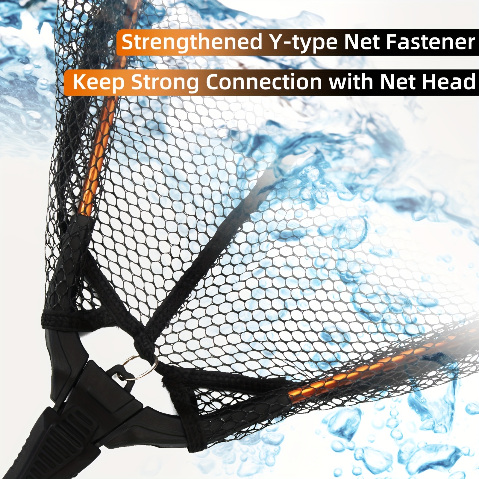 Collapsible Sturdy Pole Handle Fishing Net Extendable - Temu