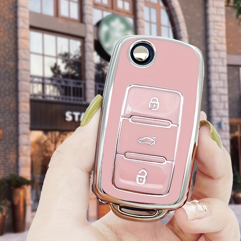Pink Anti-fall-auto Schlüsselhülle+hyundai Autoschlüssel Abdeckung