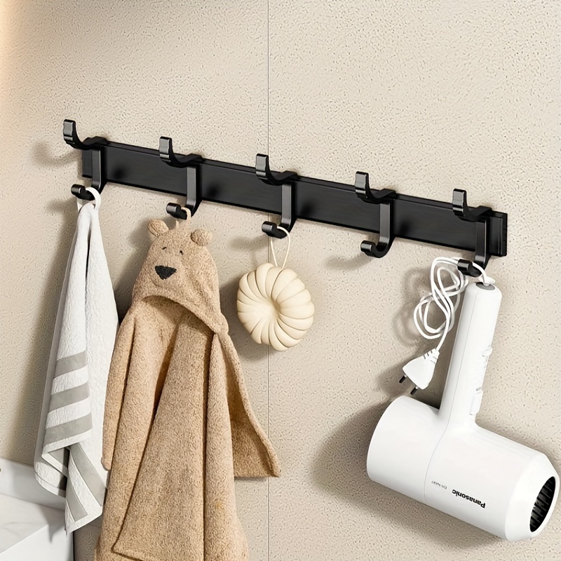 Clothes Towel Hooks Kitchen Toilet Wall Mounted Space - Temu