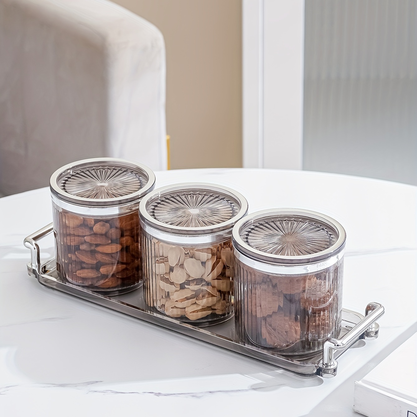 Storage Jars With Lids Nut Jar Dried Fruit Jar Nut Jar - Temu