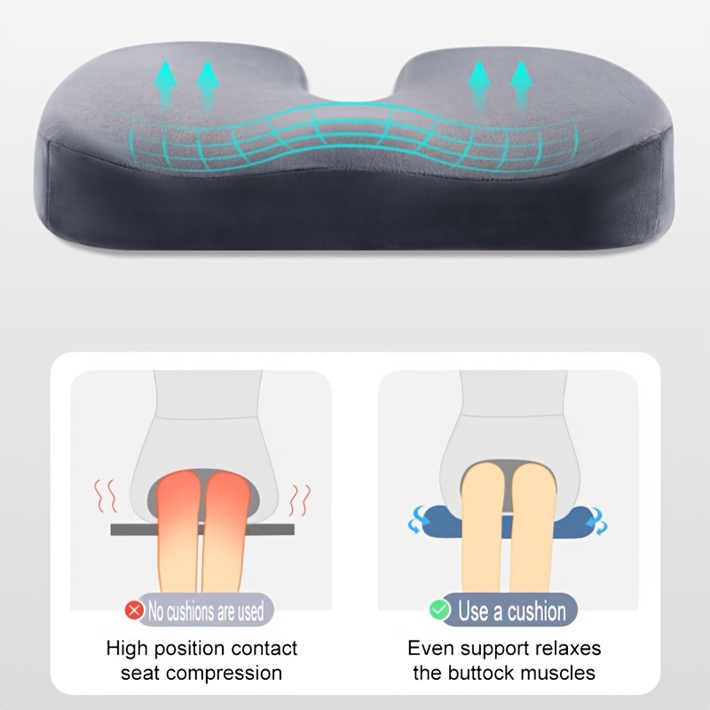 Smart Travel Comfort: Sojoy 3-in-1 Foldable Memory Foam Seat Cushion - A  Must-Have for Any Journey!