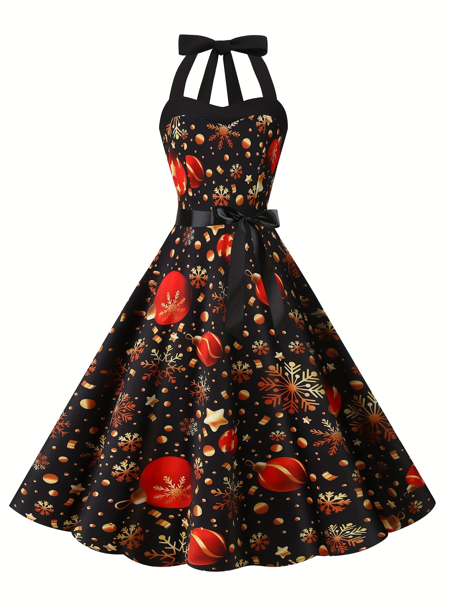 Vintage christmas dresses outlet for women