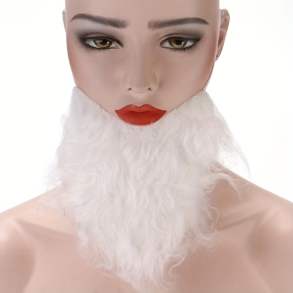 1pc Barba Santa Claus Barba Falsa Disfraz Navidad Decoración - Temu Spain