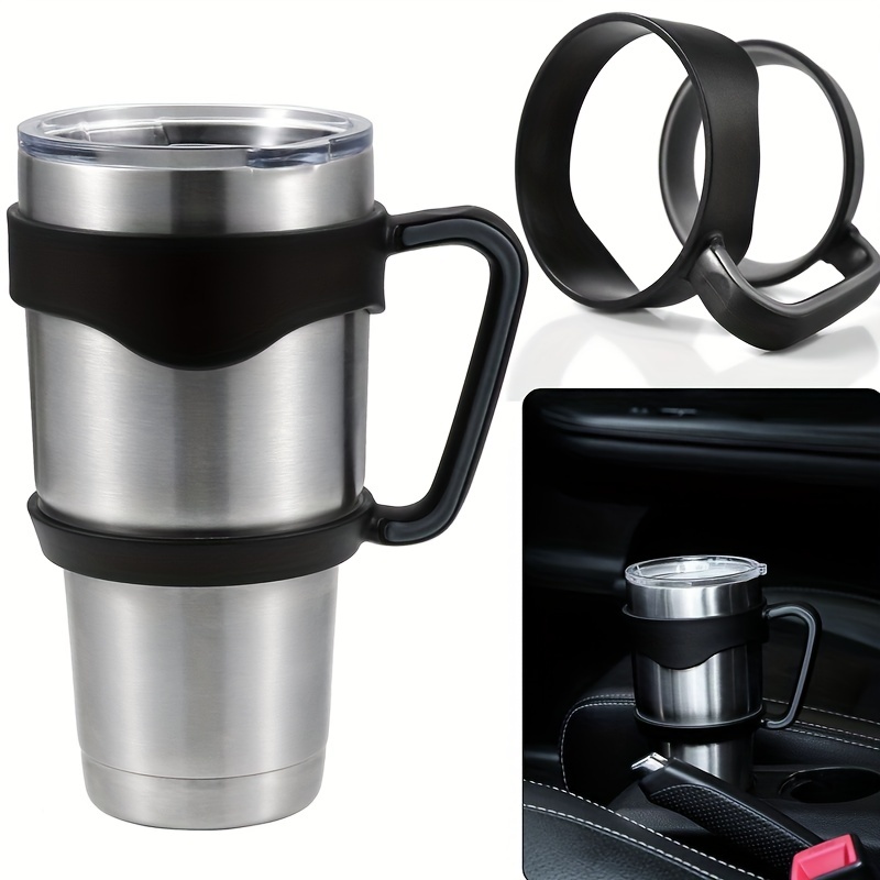 Cup Handle for 30 Oz YETI Rambler Tumbler & Ozark Trail Tumblers, BPA FREE  Hand Cup Holder Grip for RTIC Cooler Stainless Steel Tumblers Sic Rambler  Travel Cup Water Coffee Mugs or
