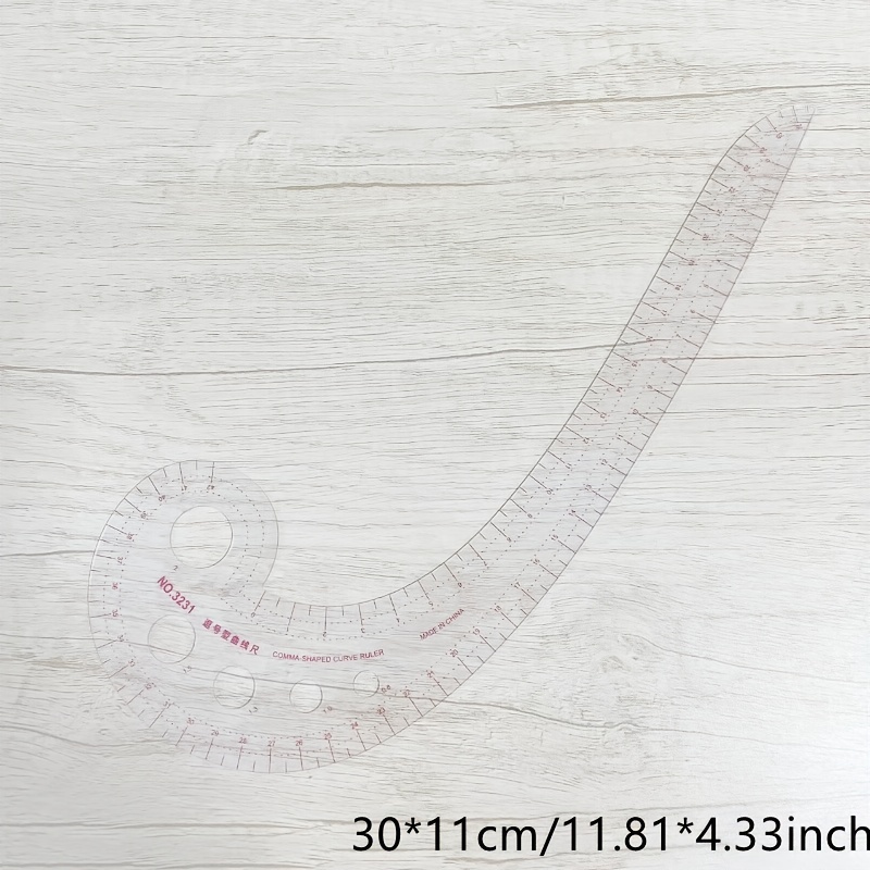 French Curve Ruler Set of 3 Rulers Technical Drawing Stencil Templates  Curves